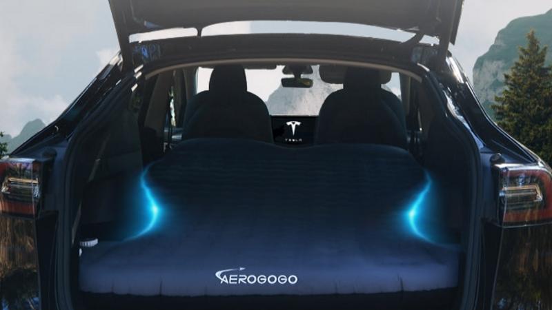 Tesla ModelY自動充氣頂級床墊