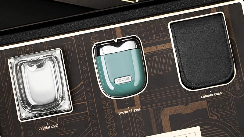 YOOSE 黑金禮盒電動刮鬍刀