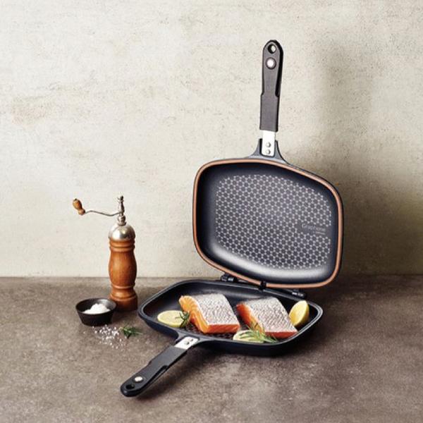 石墨烯瞬熱不沾雙面鍋