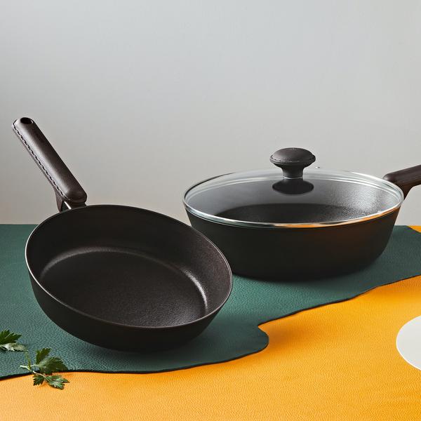 韓國製厚釜 IH 不沾鍋具組