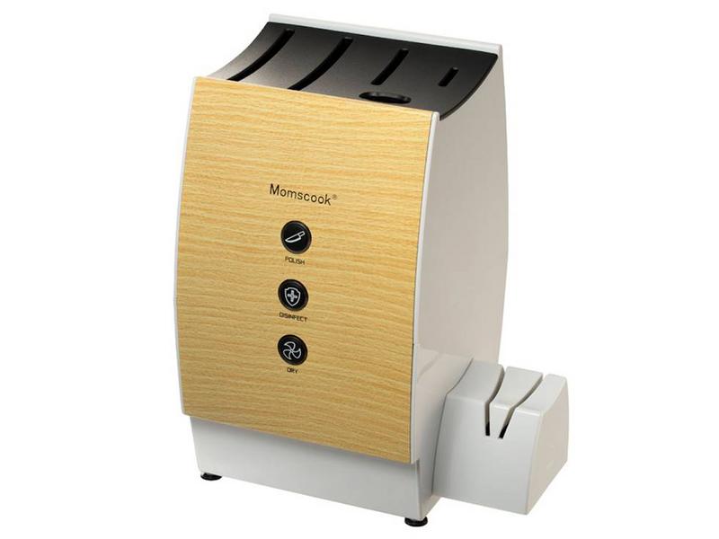 智慧型多功能滅菌磨刀架－白色淺木紋