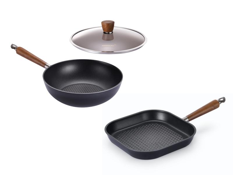 石墨烯 IH 瞬熱不沾鍋 雙鍋組 C