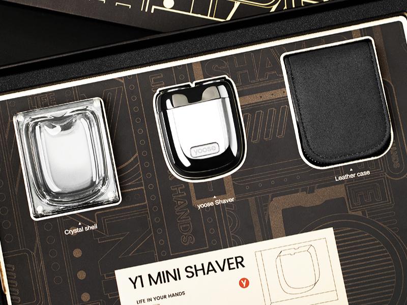 電動刮鬍刀黑金禮盒組