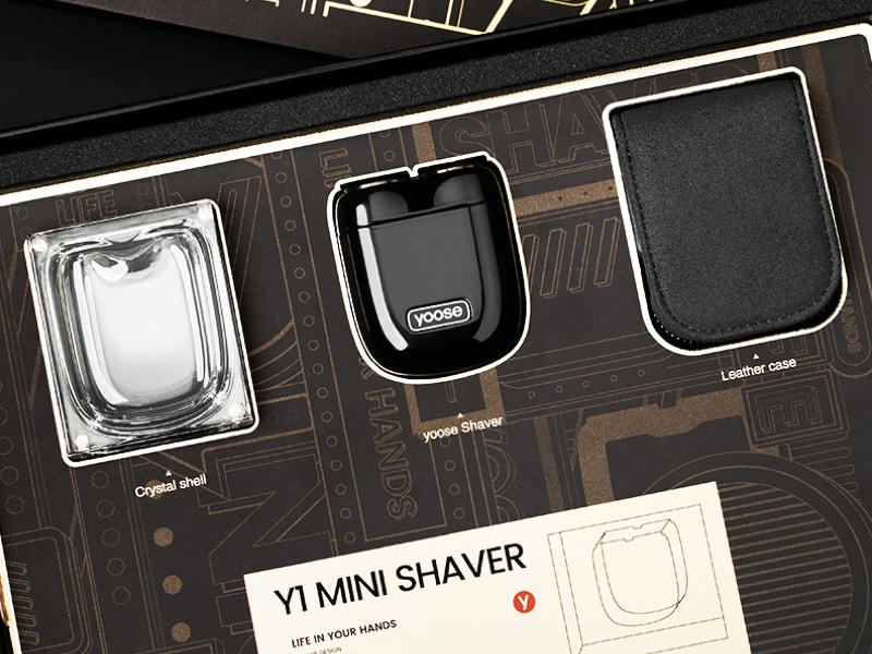 電動刮鬍刀黑金禮盒組