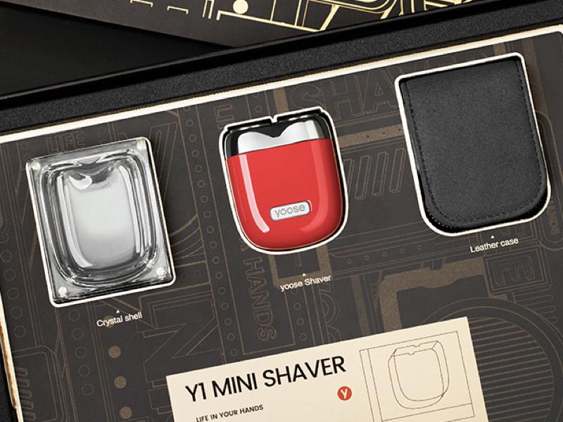 電動刮鬍刀黑金禮盒組