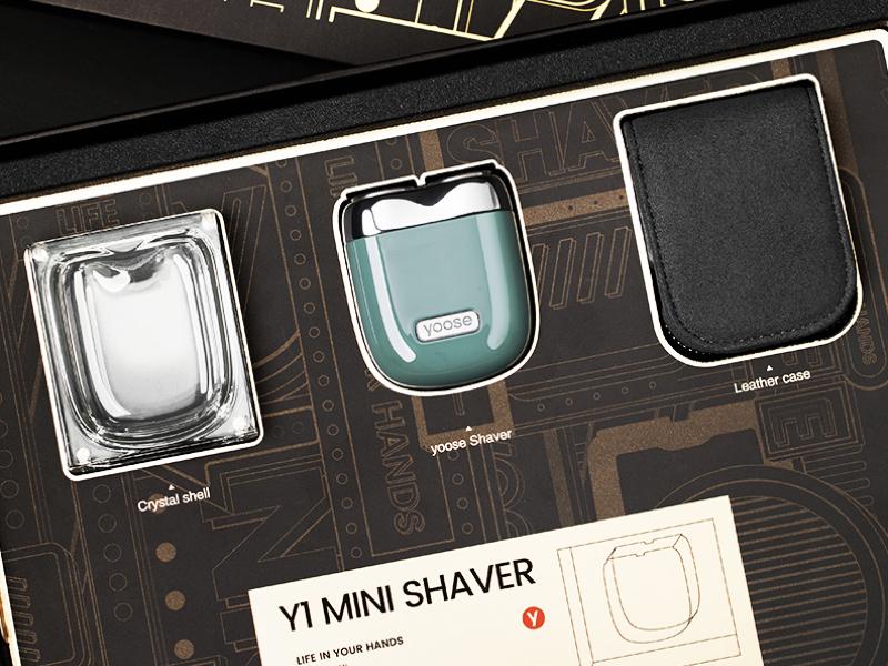 電動刮鬍刀黑金禮盒組