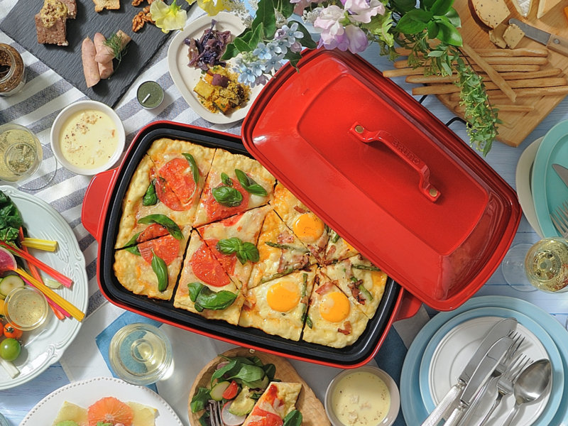 日本BRUNO加大型多功能電烤盤