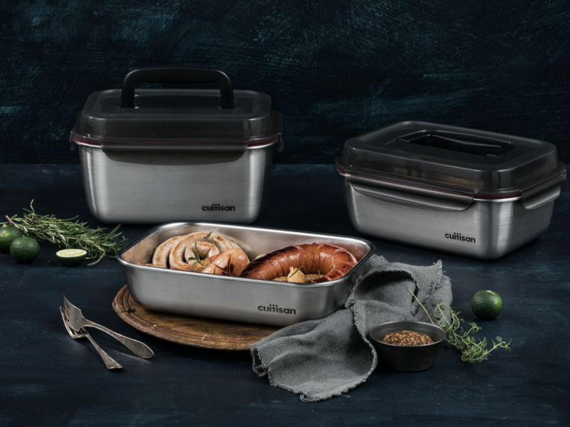 【加購】可微波不鏽鋼保鮮盒 1900ml（花神提把）