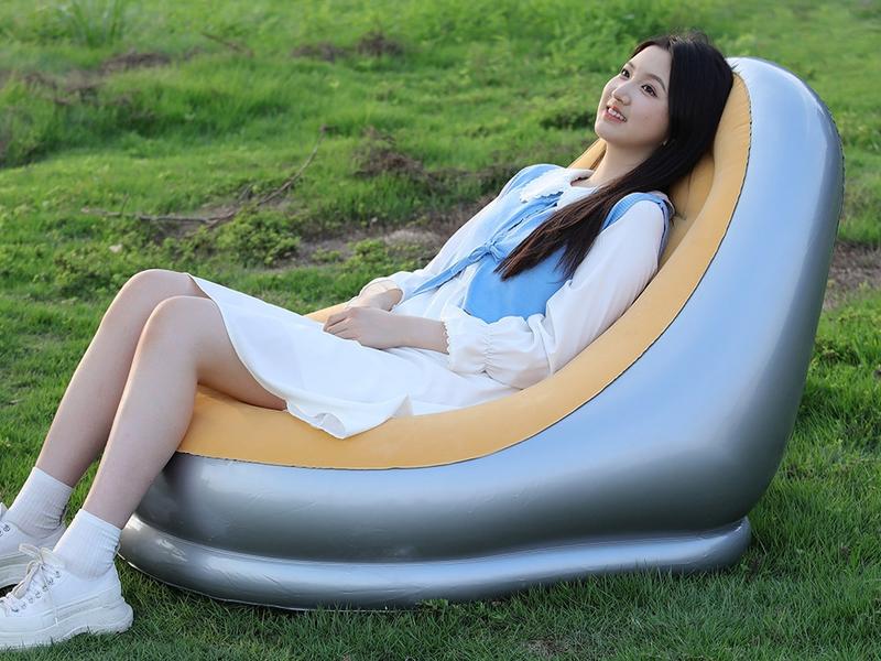 【限時89折】GIGA一鍵全自動充氣懶人沙發