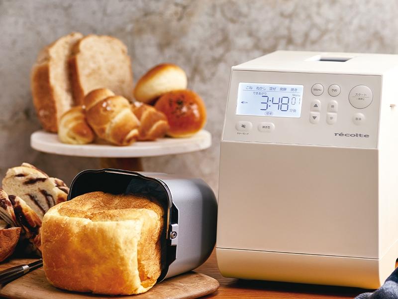  【限時75折】日本麗克特麵包機 奶油白