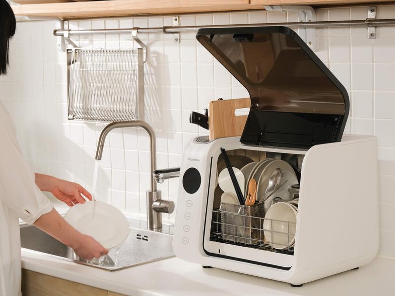 【限時57折】法國三合一UV殺菌智能烘碗機