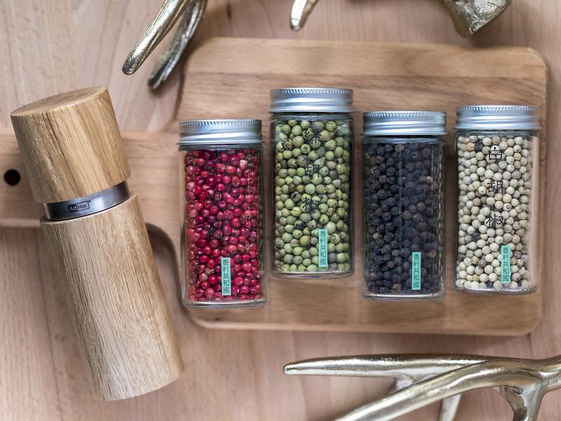 胡椒原粒研磨罐組