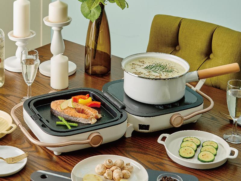 【加購】RICHMORE TwinChef 雙廚折疊爐單盤