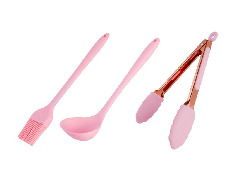 【加購】粉色矽膠廚具（三入組）
