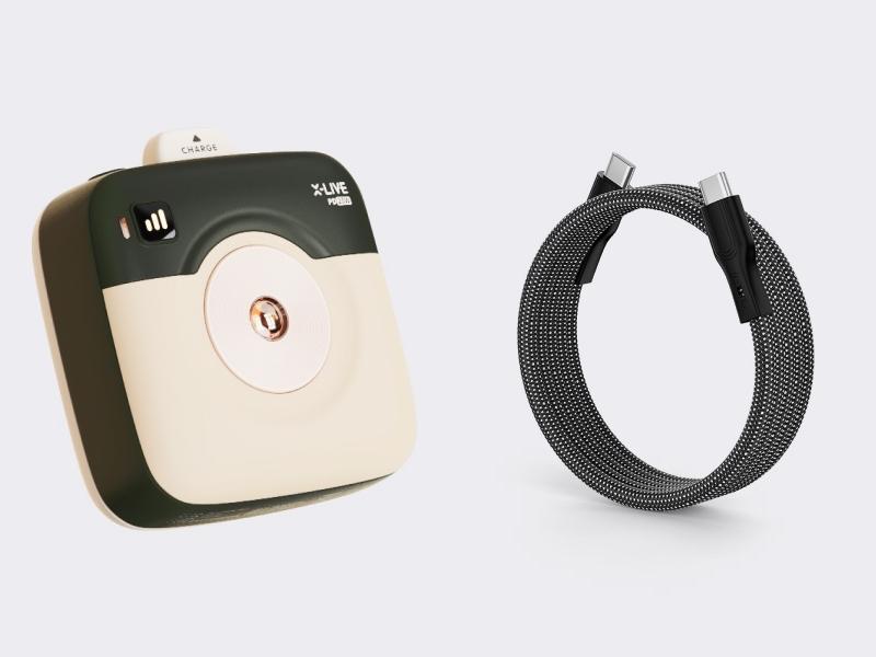 【68折超殺組合】磁吸捲捲線＋行動電源