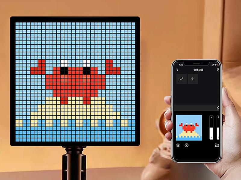 【限時68折】LED像素螢幕－桌面款32x32