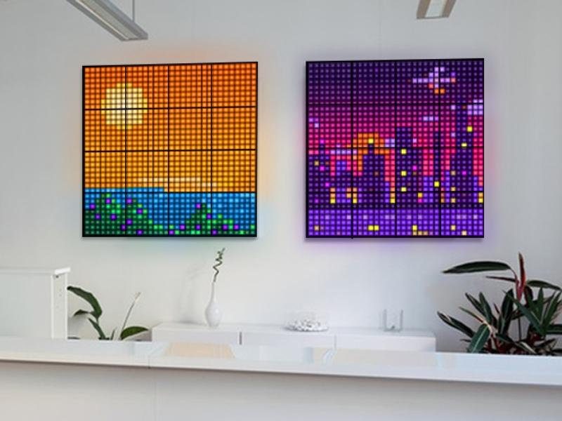 【限時62折】LED像素螢幕－16片大型拼接款