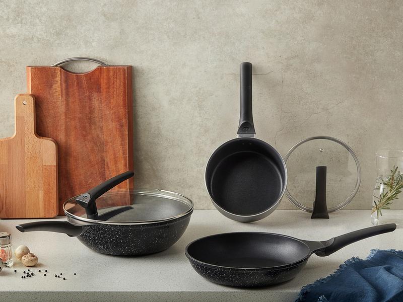 【限時73折】經典三鍋組（深炒鍋+平底鍋+牛奶鍋）