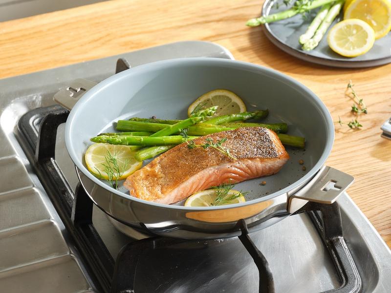 【限時65折】28cm 陶瓷不沾煎鍋