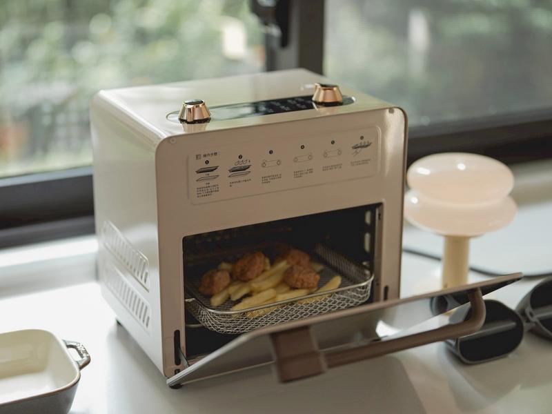 NICONICO 鏡面美型氣炸烤箱