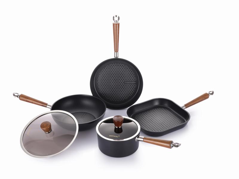 石墨烯 IH 瞬熱不沾鍋具 6 件組